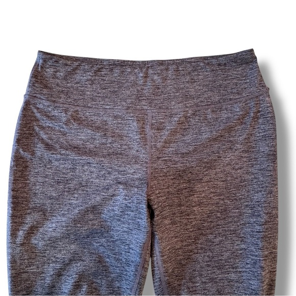 Athletic Works Women's XL Stretch Cotton Blend Ankle Leggings w/Side Pockets - Picture 4 of 7